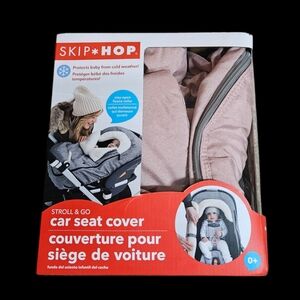 Skip Hop Blush Car Seat Cover